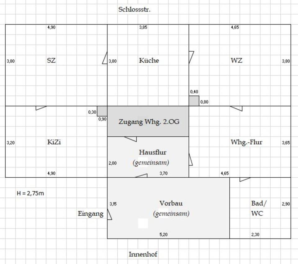 Thumbnail-3-Raum-Wohnung in Sandersleben
