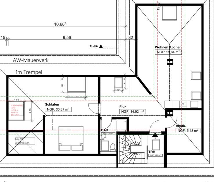 Thumbnail-Erstbezug nach Kernsanierung 85m² Dachgeschosswohnung in Felsberg