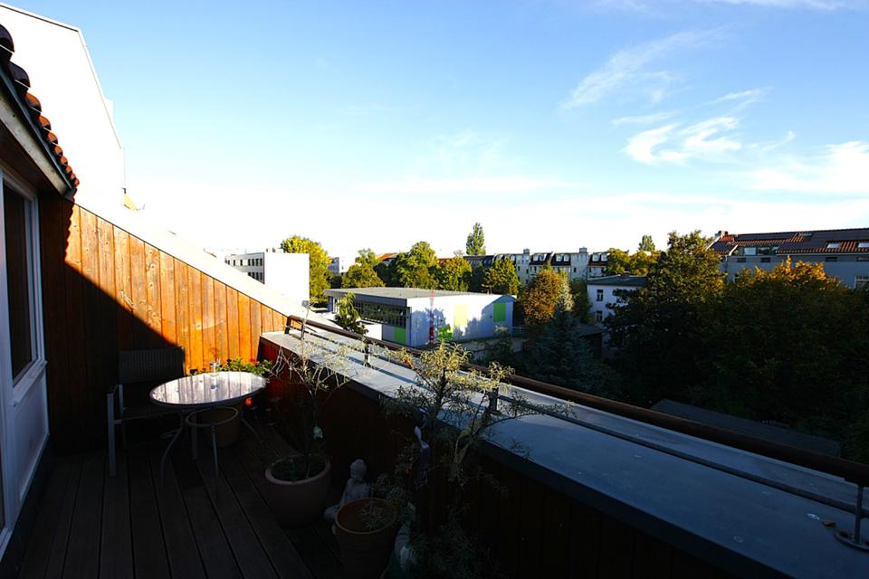 Thumbnail-Niedrigste Energiekosten --- Südterrasse 10 m2 + 4 Zi Dachgeschoß