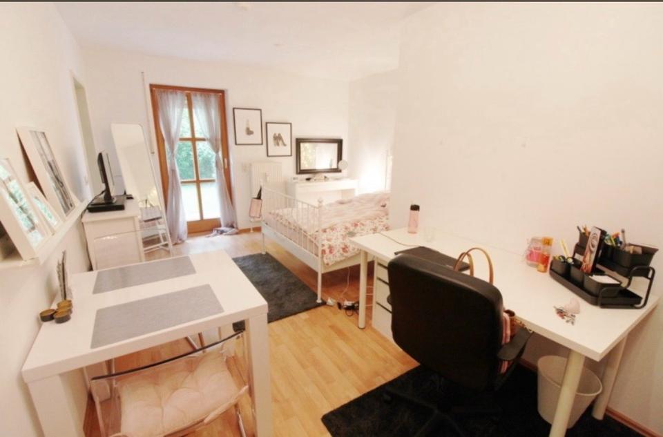 Thumbnail-Ruhige 1-Zimmer-Wohnung mit Terrasse und eigenem Gartenanteil