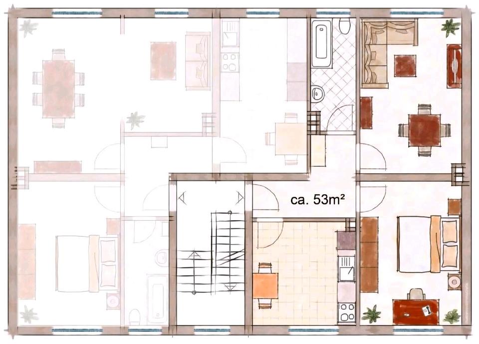 Thumbnail-Ruhige helle Wohnung im Herzen Essens