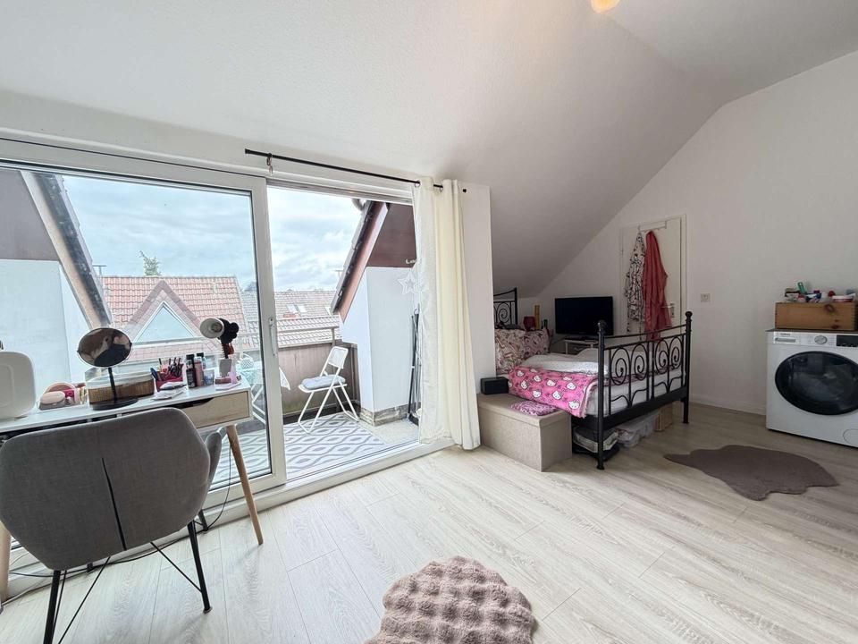 Thumbnail-Gepflegte 1-Zimmer-Wohnung mit Balkon in zentraler Lage in Bremen-Vegesack
