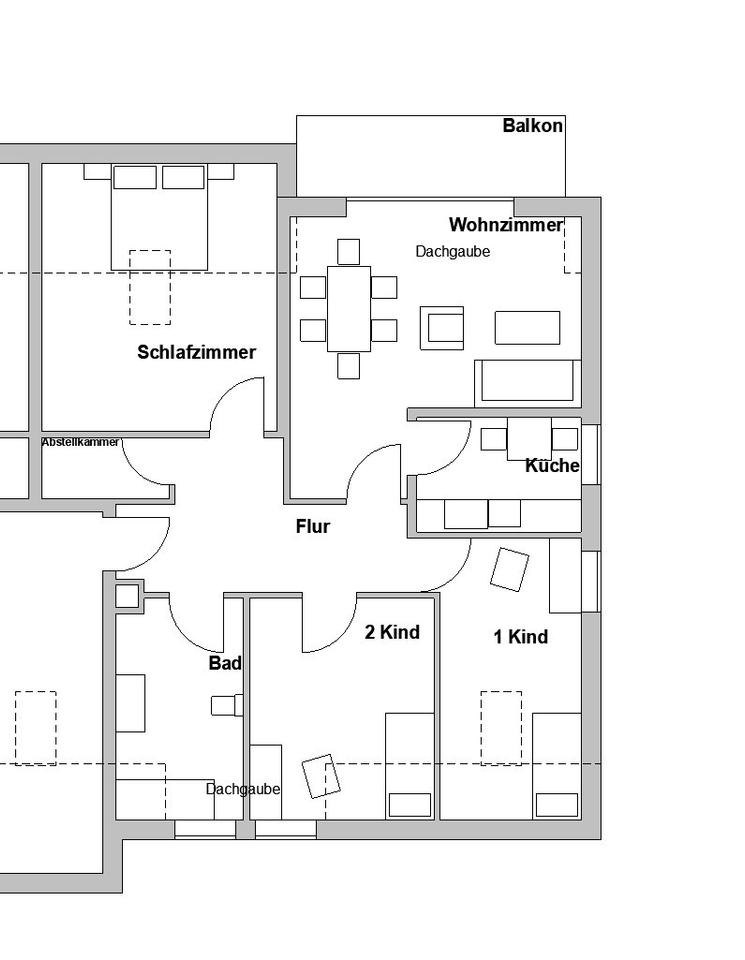 Thumbnail-Dachgeschoss Wohnung Plattling Pankofen Baujahr 2019
