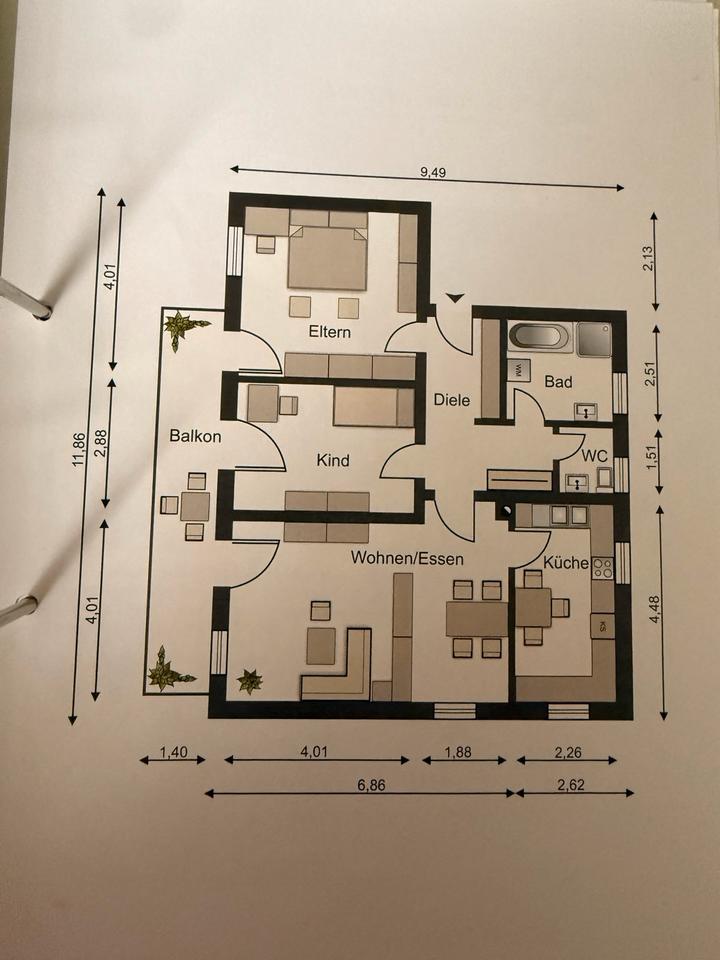 Thumbnail-Attraktive 81 m Eigentumswohnung in Bahnhofsnähe - Provisionsfrei
