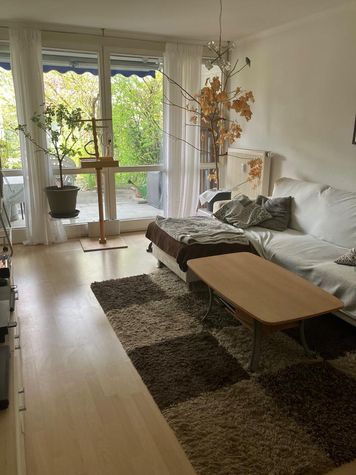 Thumbnail-Karlsfeld - helle 2 Zimmer Gartenwohnung zu verkaufen ohne Makler