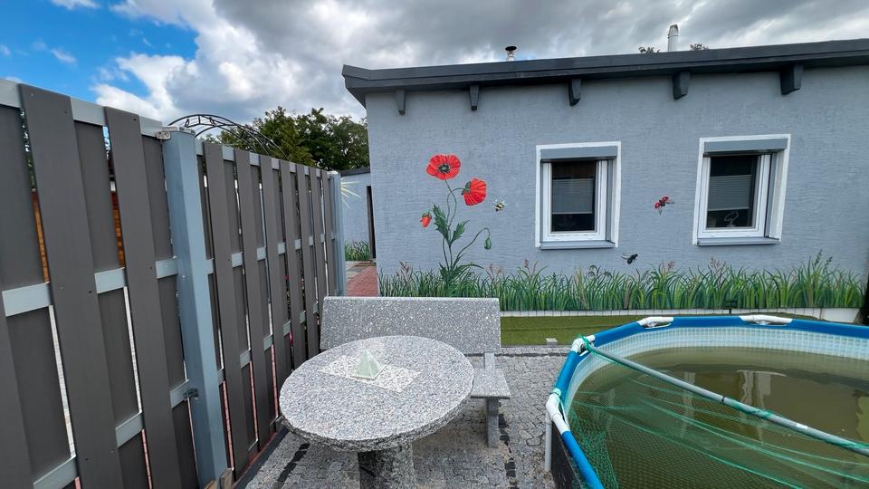 Thumbnail-Kleines hübsches Haus , komplett saniert , ebenerdig zu verkaufen