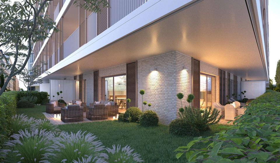 Thumbnail-* Erstbezug Neubau - Wunderschöne Wohnung mit 2 Terrassen und sehr großer Gartenfläche *