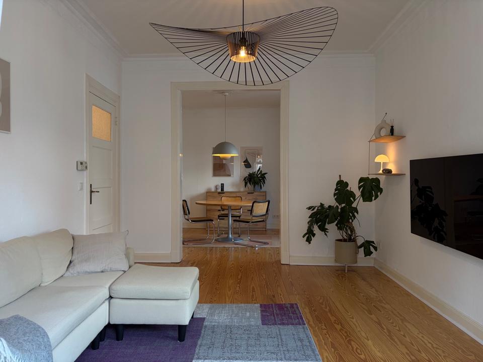 Thumbnail-Stilvoll möblierte 3-Zimmer-Wohnung in Hamburg-Barmbek Untermiete