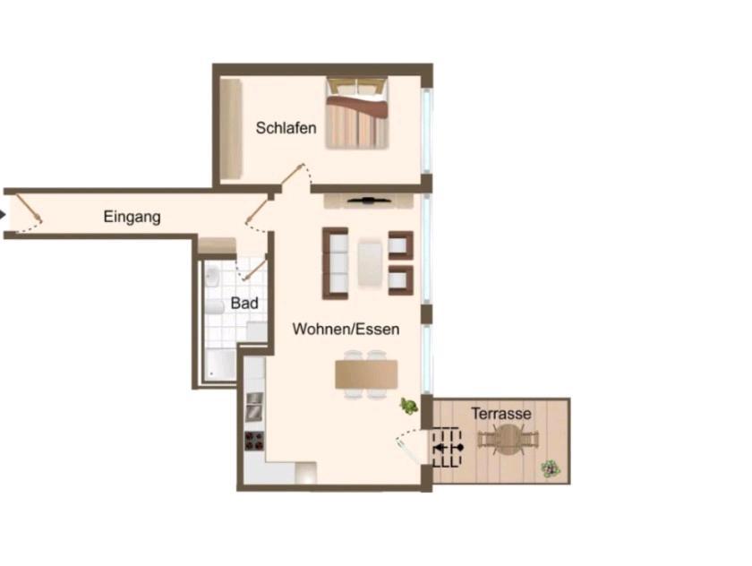 Thumbnail-Top sanierte 2 Zimmerwohnung in Lüstringen