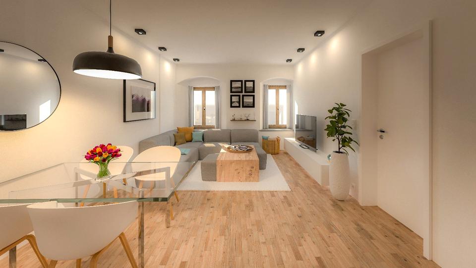 Thumbnail-Hochwertige 2-Zimmer-Wohnung mit offenem Wohn- & Essbereich