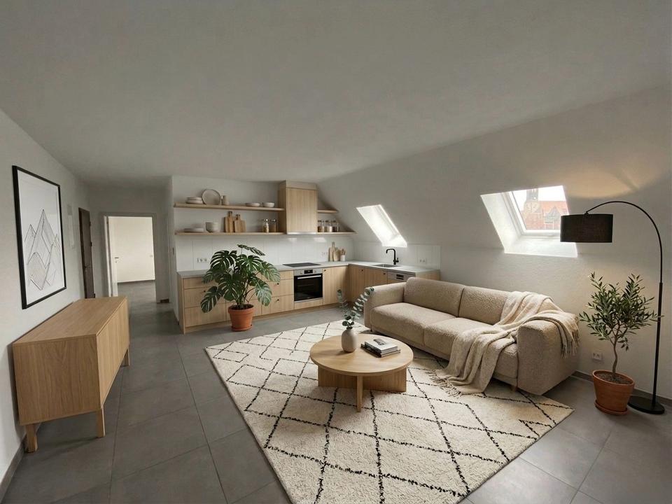Thumbnail-Helle 2-Zimmer-DG-Wohnung in Waibstadt