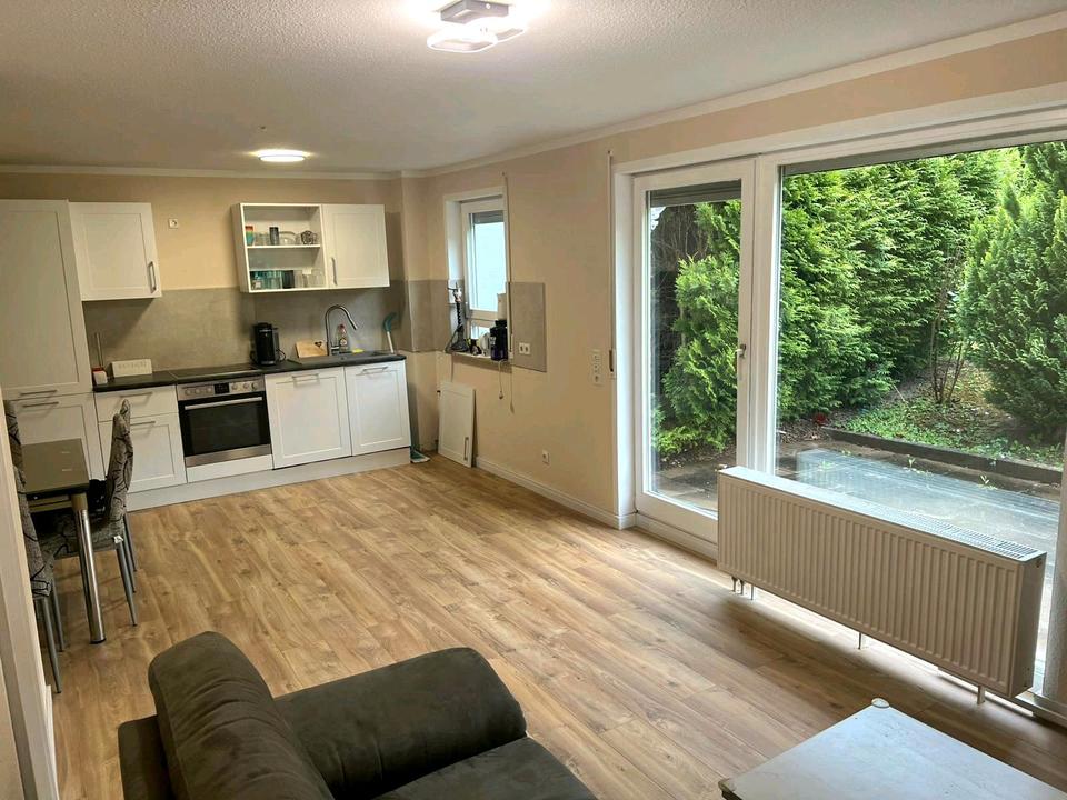 Thumbnail-Renovierte 2-Zimmerwohnung mit Terrasse + Garten + Stellplatz