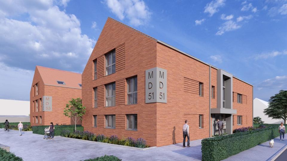 Thumbnail-4-Zimmer-Wohnung in neuem Mehrfamilienhaus in Laer