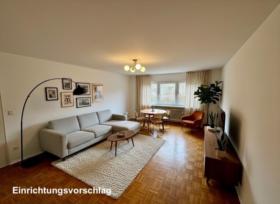 Thumbnail-Gepflegte 2-Zimmer Erdgeschosswohnung mit Terrasse und Garten