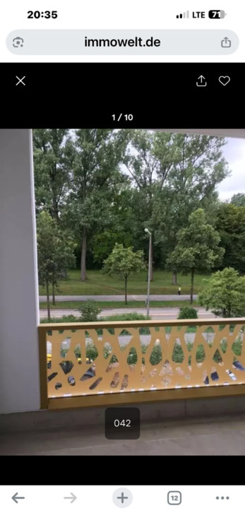 Thumbnail-Hochwertiges Neubau Appartment Balkon neben UNI u. OTH Regensburg