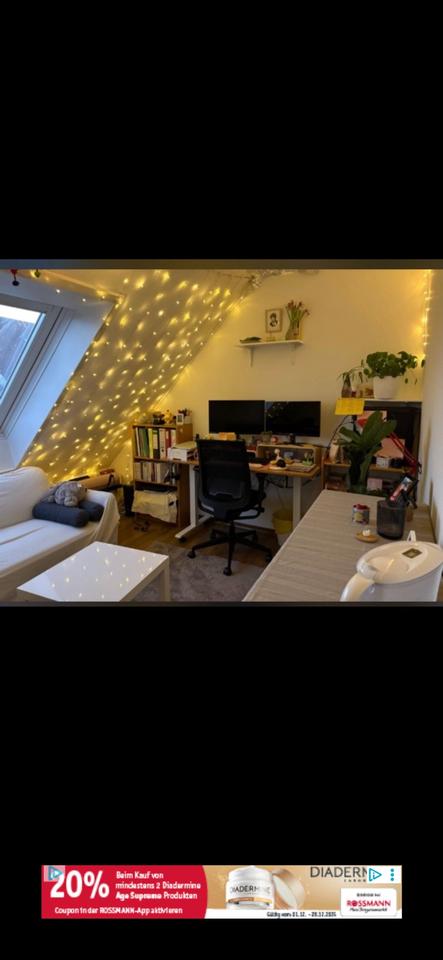 Thumbnail-Sehr schöne und helle, 2 ZKB DG in Worms Nähe Hochschule