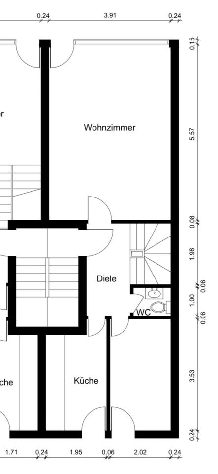 Thumbnail-Schöne 3 Zimmer Wohnung in ruhiger zentraler Lage