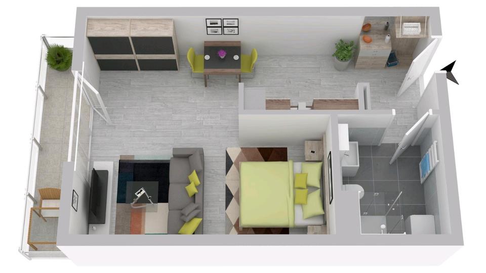 Thumbnail-2 Zimmer Wohnung Burg Lesum