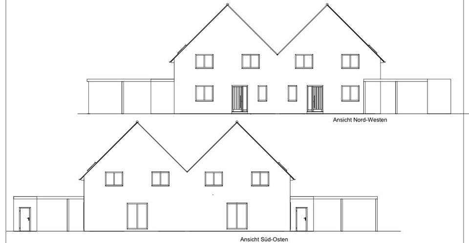 Thumbnail-Doppelhaushälfte in Diepholz – Neubau, Carport, PV, Wärmepumpe