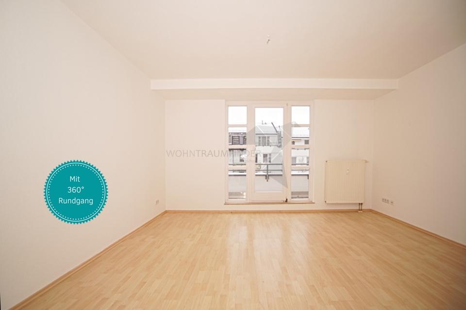 Thumbnail-Tolle 3-Raum-DG-Wohnung mit kleiner Dachterrasse in ruhiger Lage in Schloßchemnitz