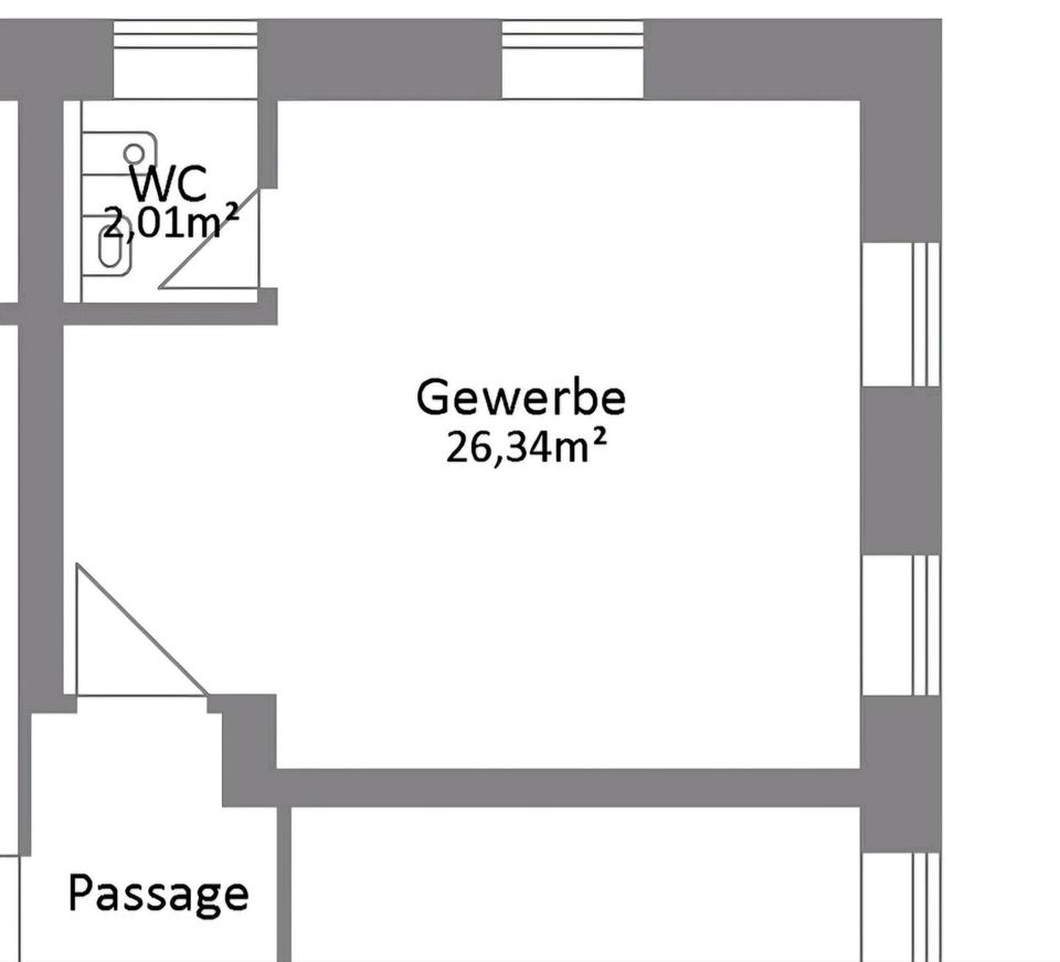 Thumbnail-Helle Gewerbeeinheit 28,35 m² Lengenfeld Vogtland zu vermieten