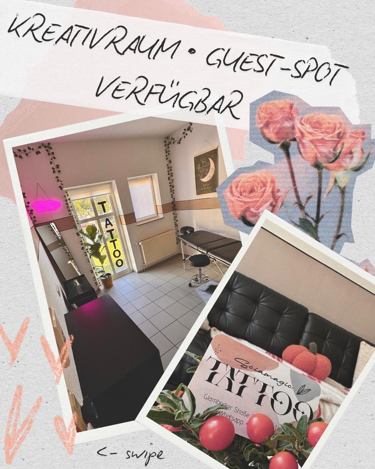 Thumbnail-Atelierplatz in schönem Tattoo-Atelier mitten in Neustrelitz