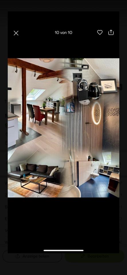 Thumbnail-Voll möbliertes Apartment in Bochum