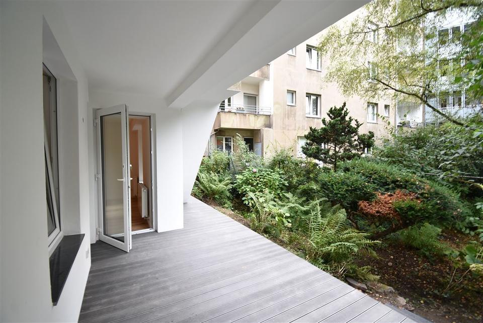 Thumbnail-OBK - Terrasse mit Blick ins Grüne! Sanierte 2-Zi-Whg im Souterrain