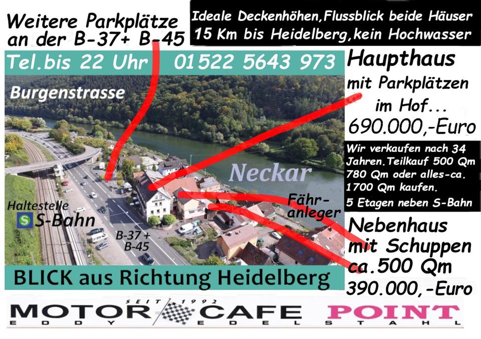 Thumbnail-HAUS 3 und HOTEL 5 stöckig,15 Km Heidelberg Fähre,S-Bahn je 30 M