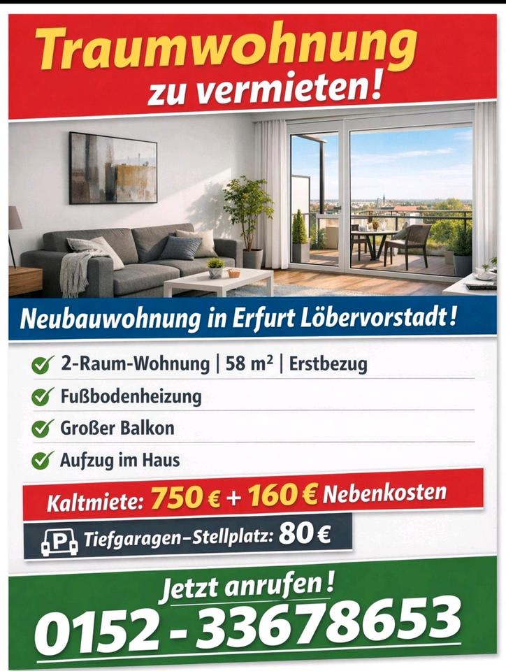 Thumbnail-Tolle 2 Zi. Wohnung in Erfurt