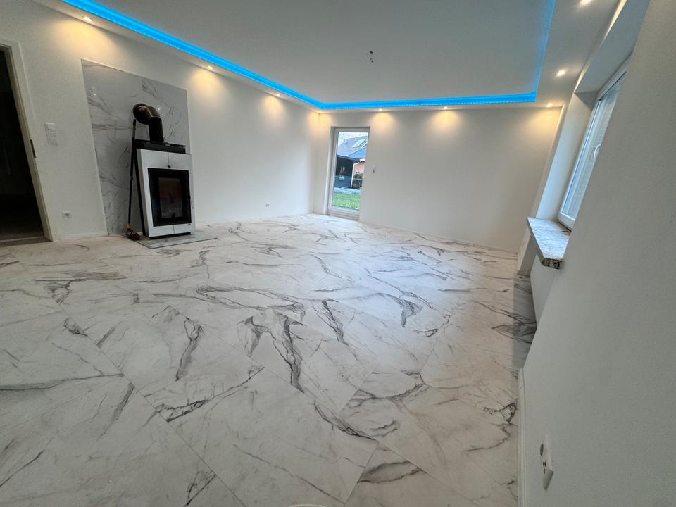 Thumbnail-Moderne Erdgeschosswohnung mit Garten in Oldendorf 4 Zimmer