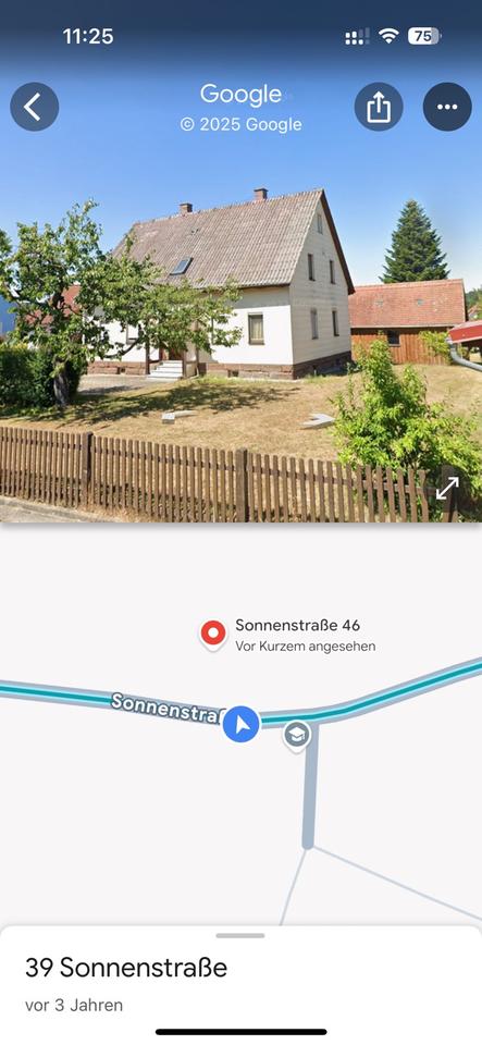 Thumbnail-Grundstück 1316 qm mit Doppelgarage und Großem Haus