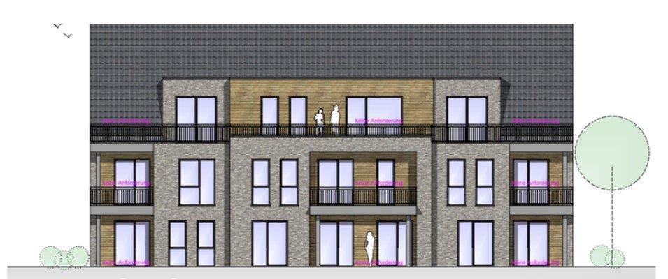 Thumbnail-Moderne Dachgeschoß Mietwohnung mit Balkon in Werlte