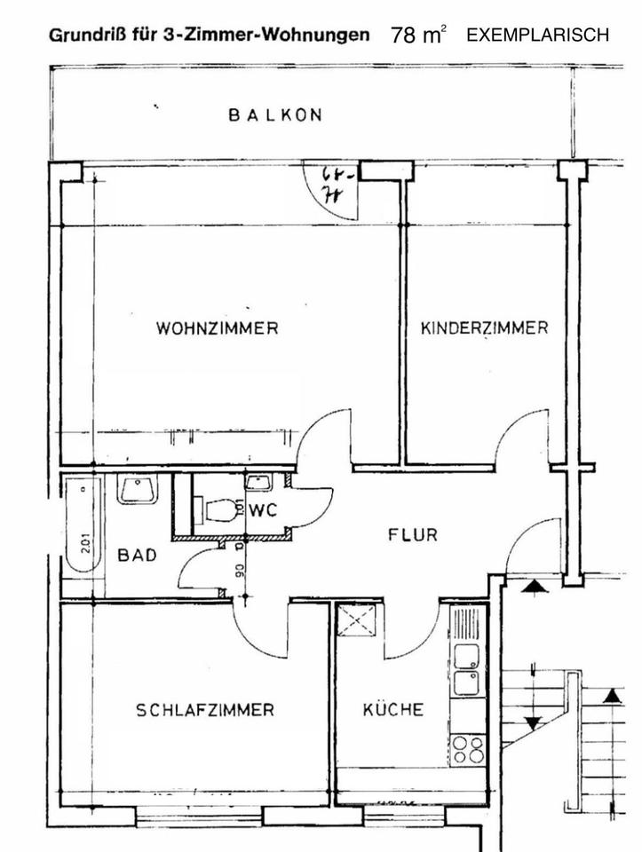 Thumbnail-3- Zimmer-Wohnung