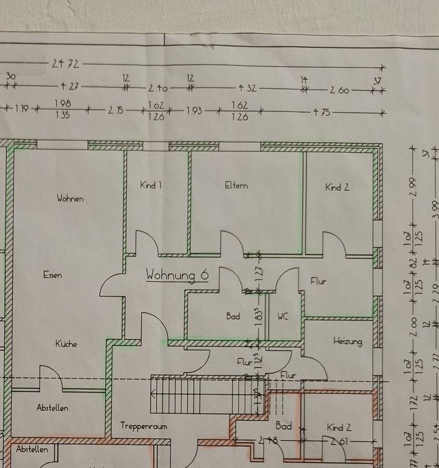 Thumbnail-Obergeschoss Wohnung OG Wohnung Warmmiete