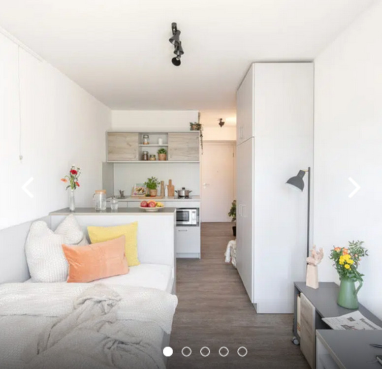 Thumbnail-Vollmöbliertes Einzimmerapartment für Studenten Nordstadt