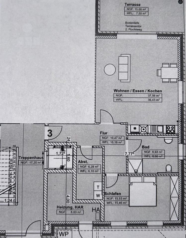 Thumbnail-Exklusive Neubauwohnung mit Terrasse am See 84,31 m²