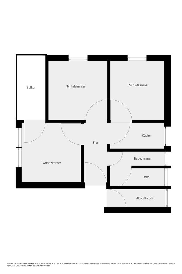 Thumbnail-3 ZKB mit Balkon zu vermieten.