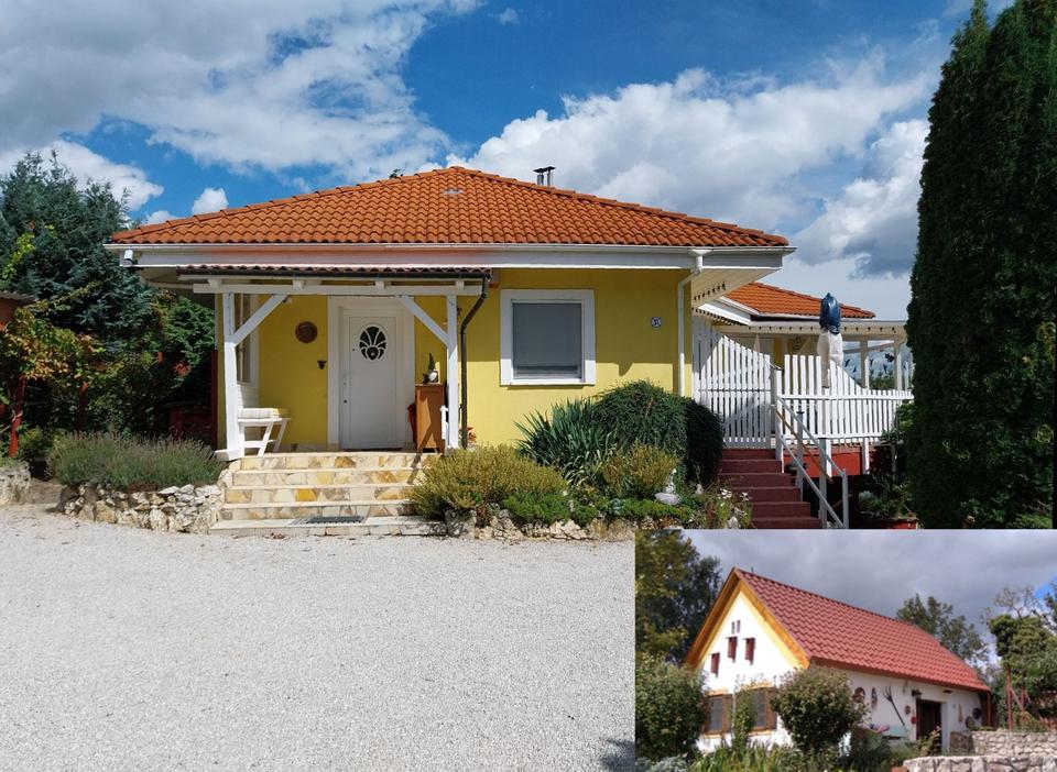 Thumbnail-Herrliches Anwesen mit 2 Häusern, unverbaubar über dem Balaton