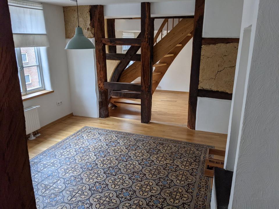 Thumbnail-Einzigartige Maisonette-Fachwerkwohnung in Melles Kirchburg