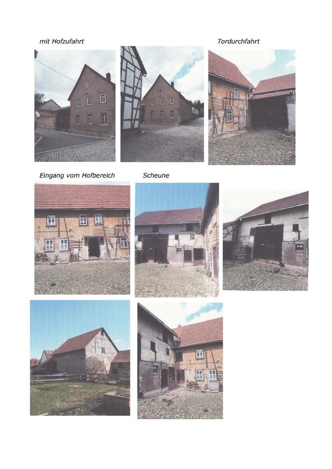 Thumbnail-Bauernhaus mit viel Nebengelass, Einzeldenkmal, unsaniert, leer