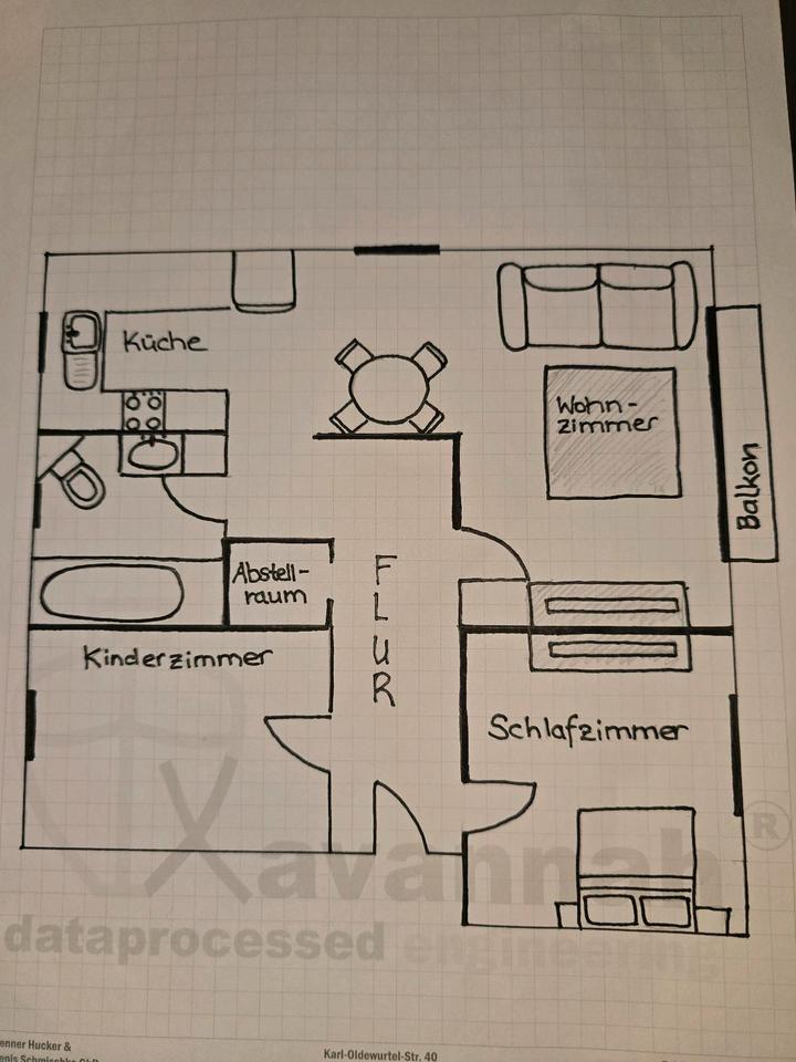 Thumbnail-3 Zimmer Eigentumswohnung mit Garage und vollsanierung