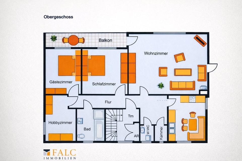 Thumbnail-4-Zimmer-Wohnung in Lollar-Odenhausen – Ruhige Lage mit Balkon
