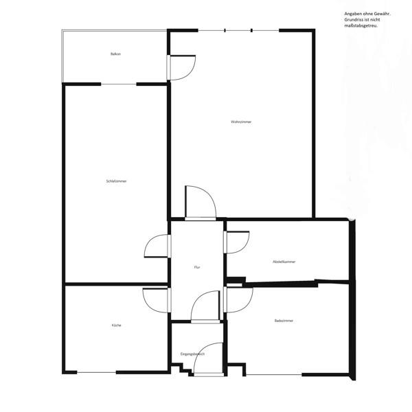 Thumbnail-Miet mich - individuelle 2-Zimmer-Wohnung mit Balkon