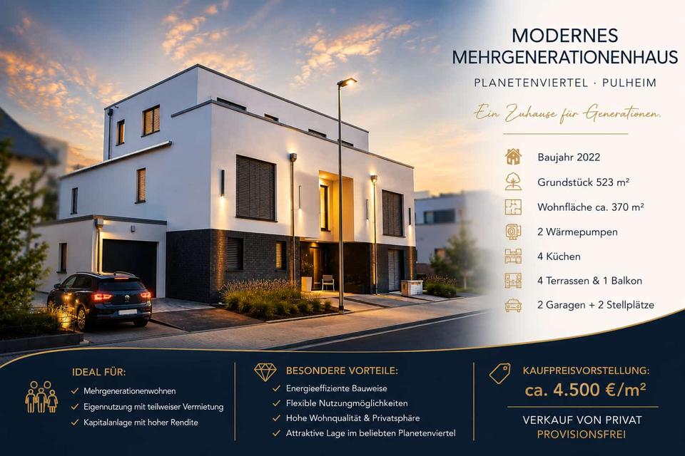 Thumbnail-Modernes energieeffizientes Mehrgenerationenhaus in Bestlage von