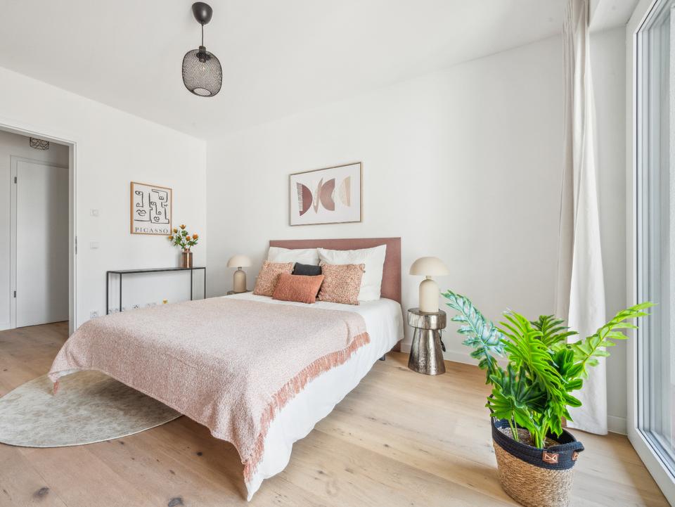 Thumbnail-Weitläufige 2-Zimmer-Wohnung mit Loggia für moderne Ansprüche