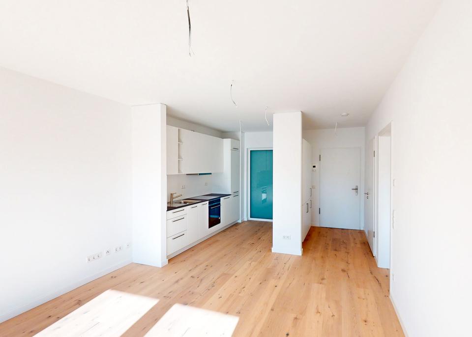 Thumbnail-Weitläufige 2-Zimmer-Wohnung mit Loggia für moderne Ansprüche