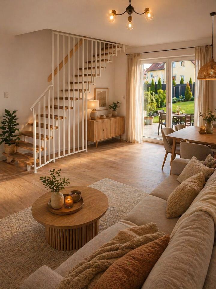 Thumbnail-Modernisiertes 4-Zimmer-Reihenhaus mit Garten mieten