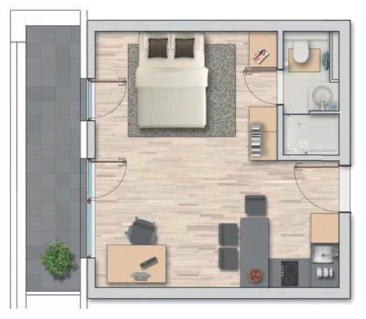 Thumbnail-Apartment zur Miete – Student Living Center 1 (Garching)
