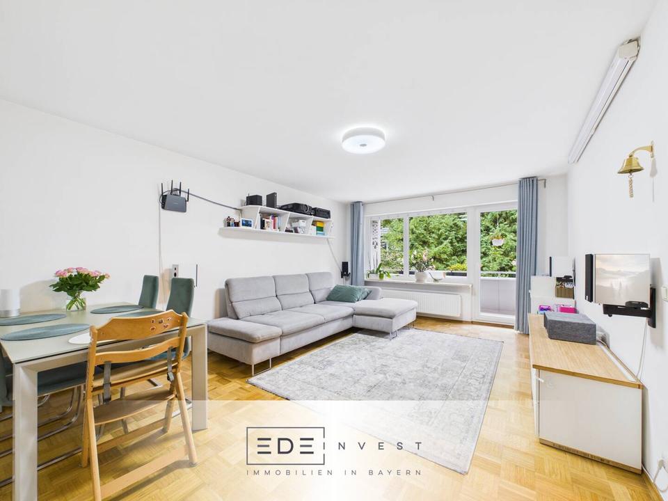 Thumbnail-Moderne Etagenwohnung mit Balkon in Bogenhausen-Oberföhring